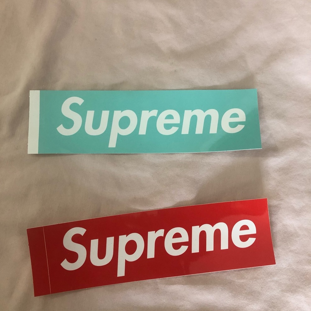 Supreme Tiffany & Co Sticker 🔥